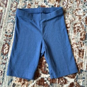 Old Navy • Girls Ribbed Biker Shorts • Blue